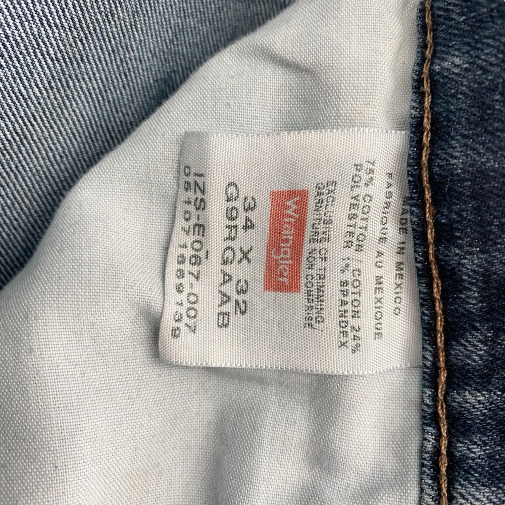Wrangler Men’s Relaxed Fit Jeans 34 - Picture 8 of 8